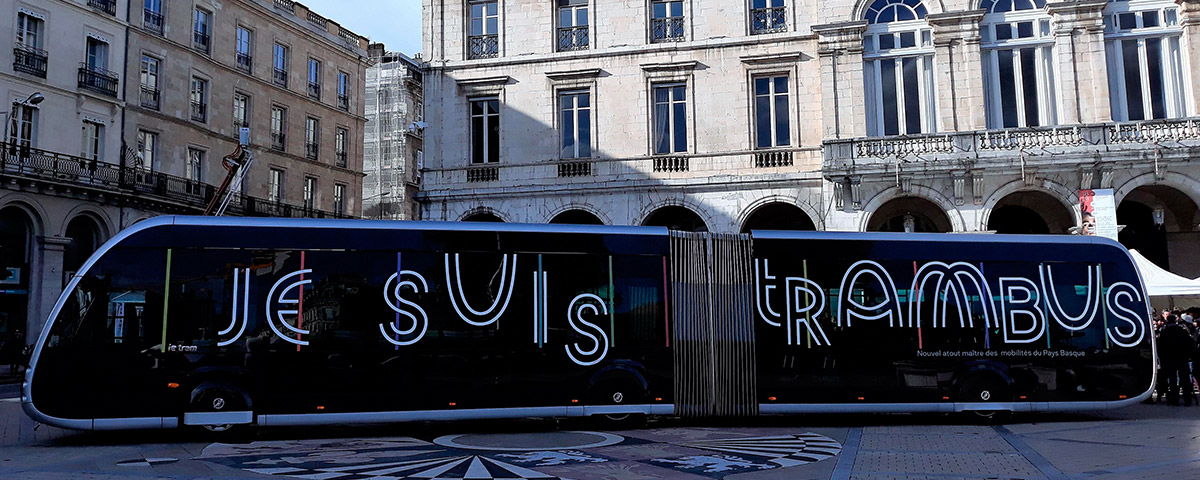 BHNS tram'bus Bayonne Keolis