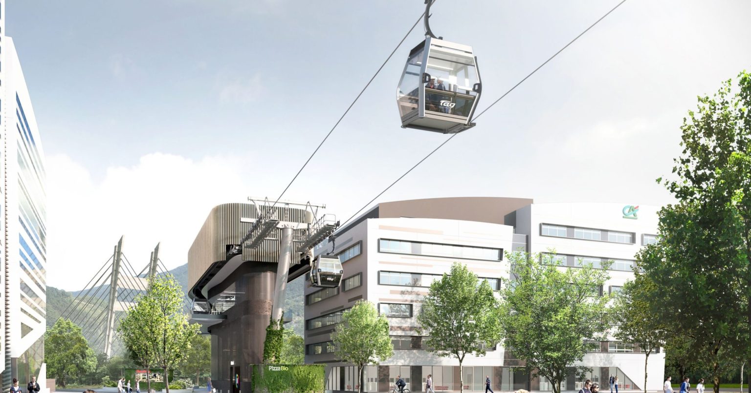 Grenoble mise sur une ligne par câble d’ici 2024 Ville, Rail et