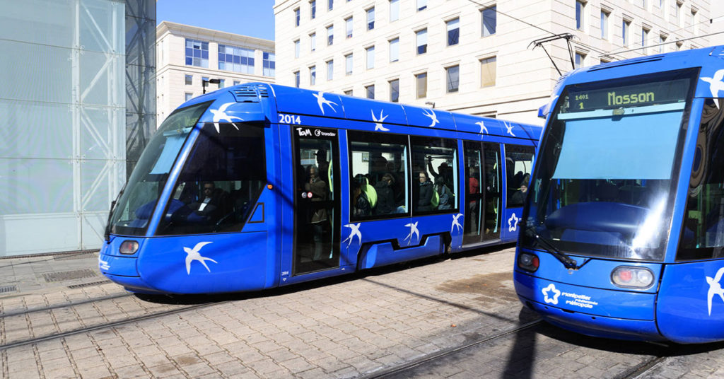 Tram montpellier