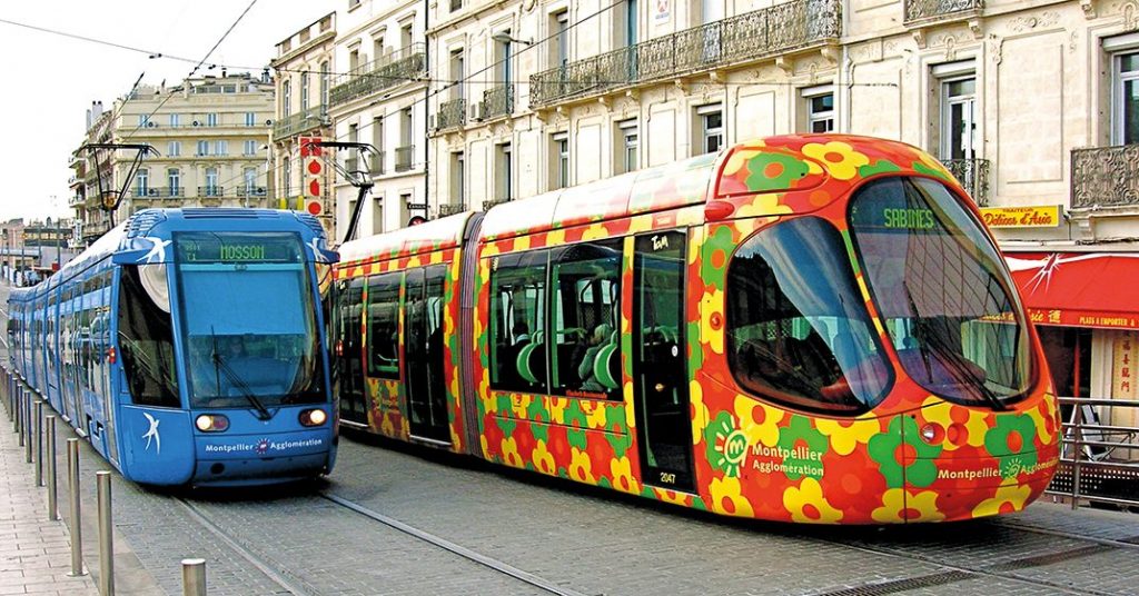 Montpellier tram