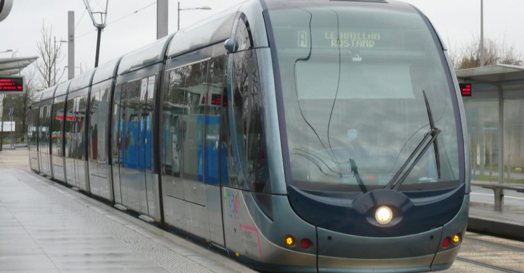 Tramway à Bordeaux