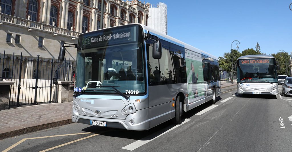 Saint Germain en Laye bus Transdev