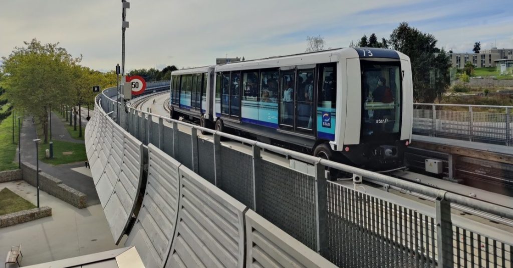 Ligne B du métro de Rennes