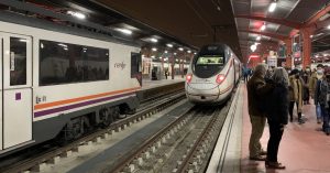 Trains de la Renfe gare de Madrid