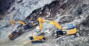 Engins radiocommandés chantier de la Maurienne