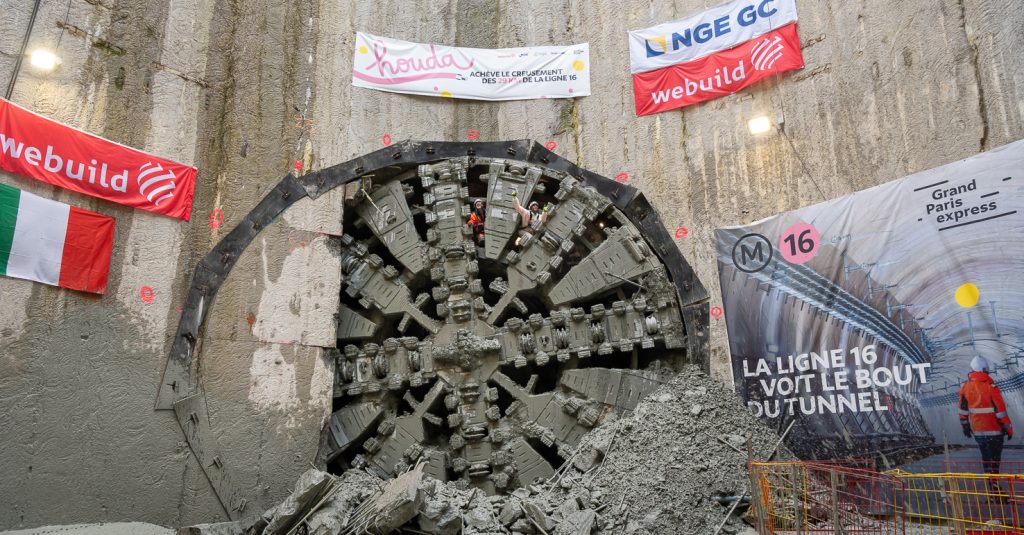 Le tunnel de la ligne 16