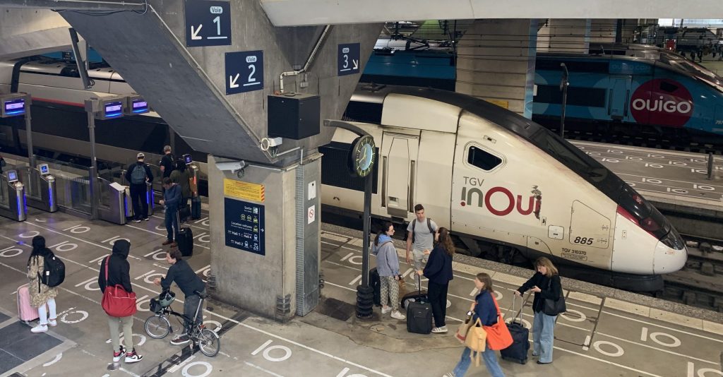 Voyageurs gare Montparnasse